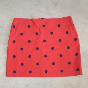Boden‎ Red Mini Pencil Skirt size 14